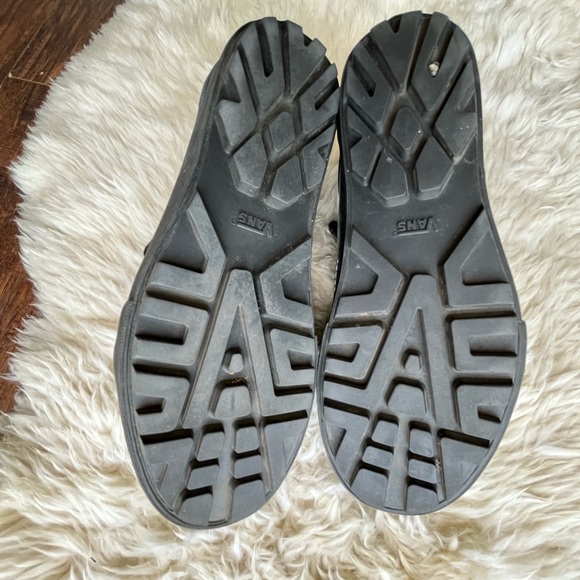 Chunky Filmore platform sole Vans army green sneakers women’s 8 men’s 6.5 - Picture 4 of 5